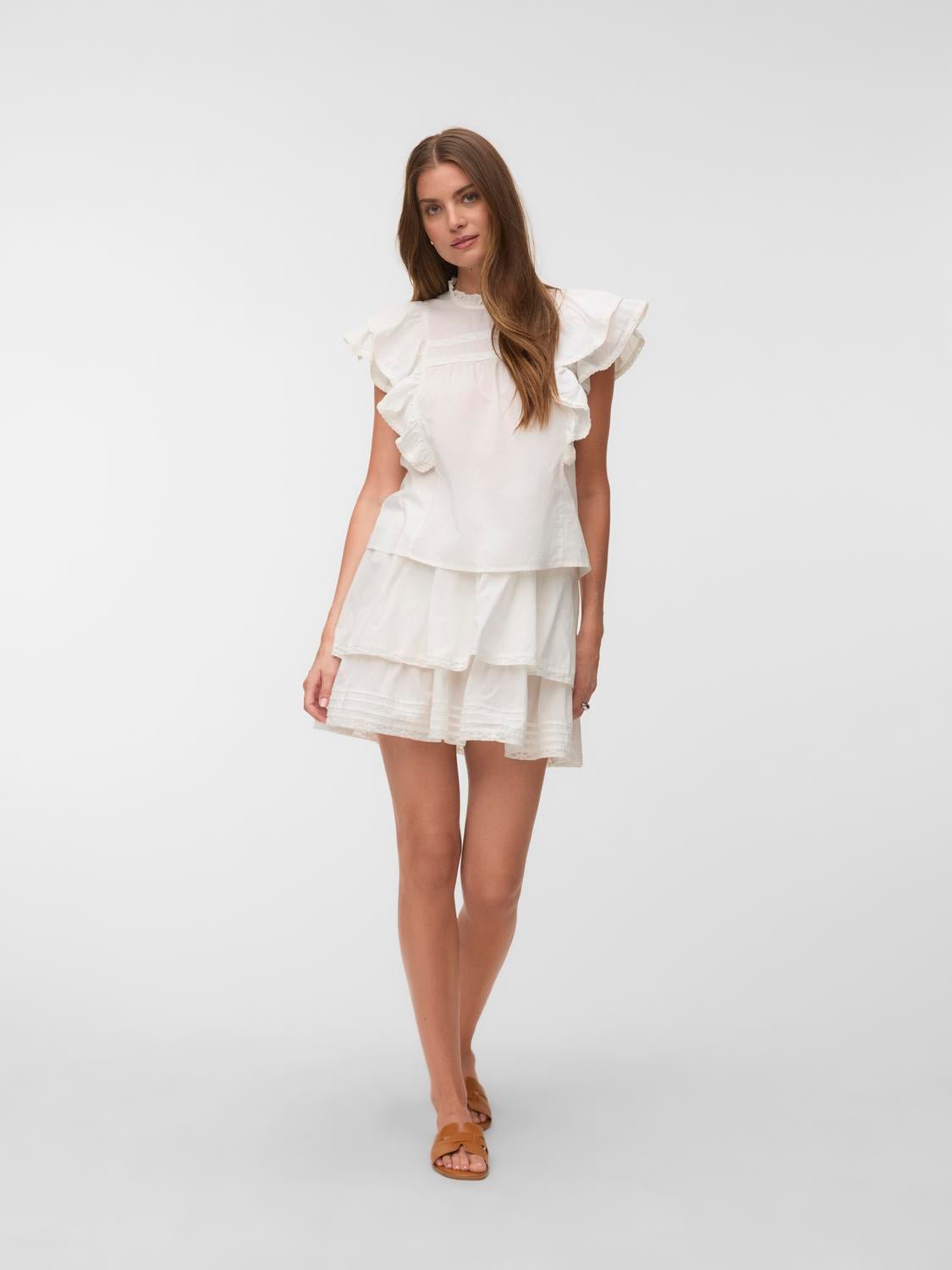 VMELIX Top - Snow White - VERO MODA & VILA Bergvik